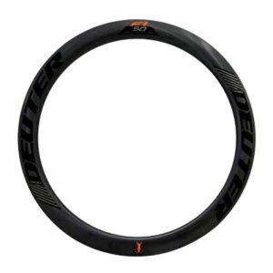 Aro Deuter De Ruta De Carbono Perfil 50mm (Disco) 24 Huecos