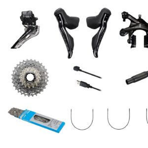 GRUPO RUTA DURA ACE R9250 DI2 HERRADURA 52-36T 11-30T 12V SHIMANO